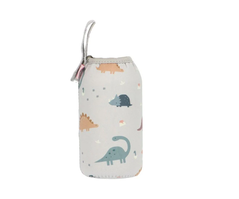 Botella Acero Funda Dinos World 500ml