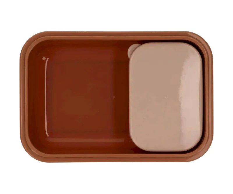 Caja Almuerzo Bento Leaves Sand