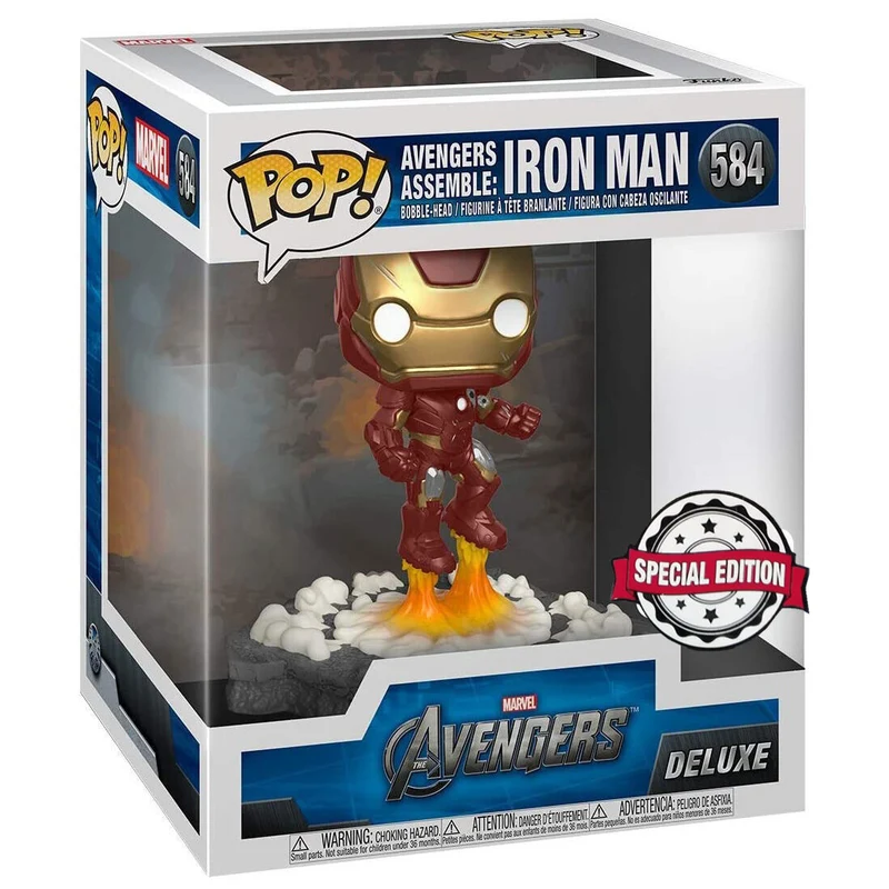 Funko Pop Deluxe Iron Man 584 - Los Vengadores