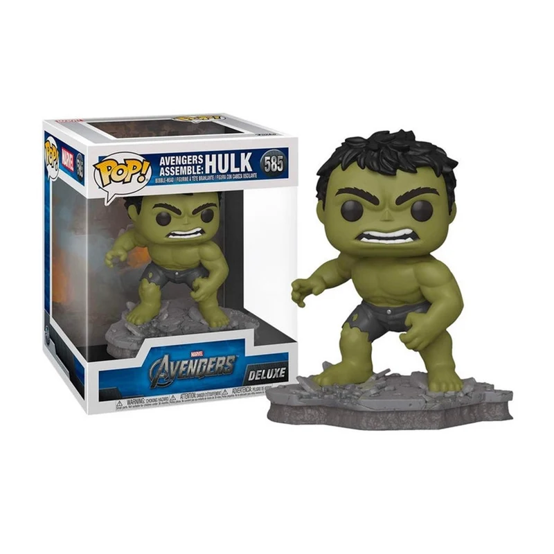 Funko Pop Deluxe Hulk 585 - Los Vengadores