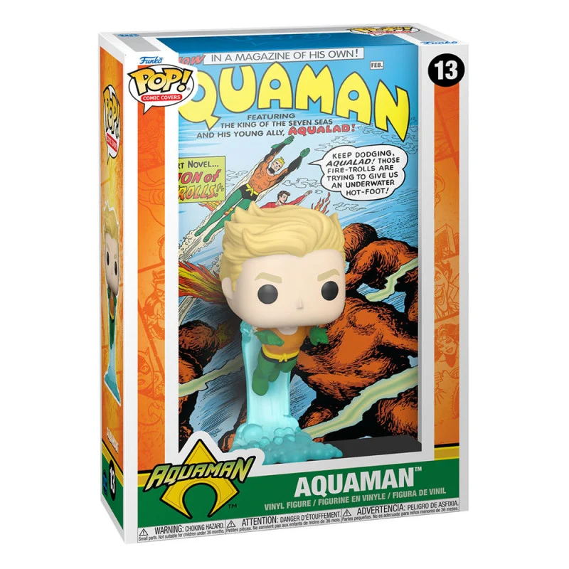 Funko Pop Comic Cover Aquaman 13 - DC Comics