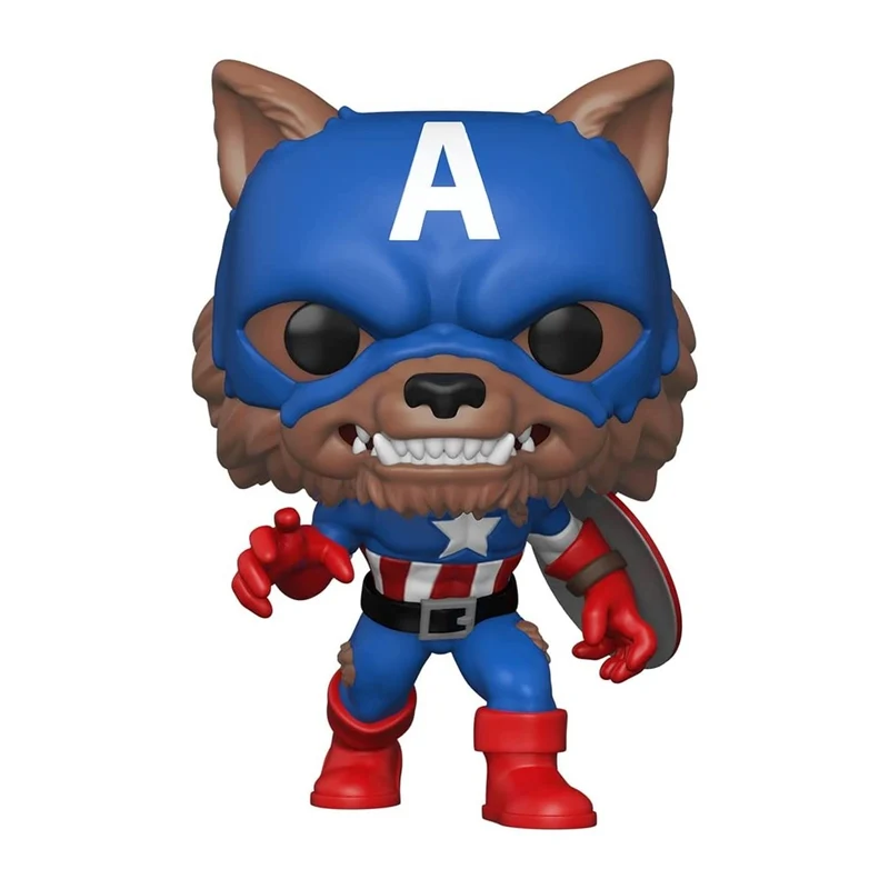Funko Pop Capitán América Capwolf 882 - Marvel