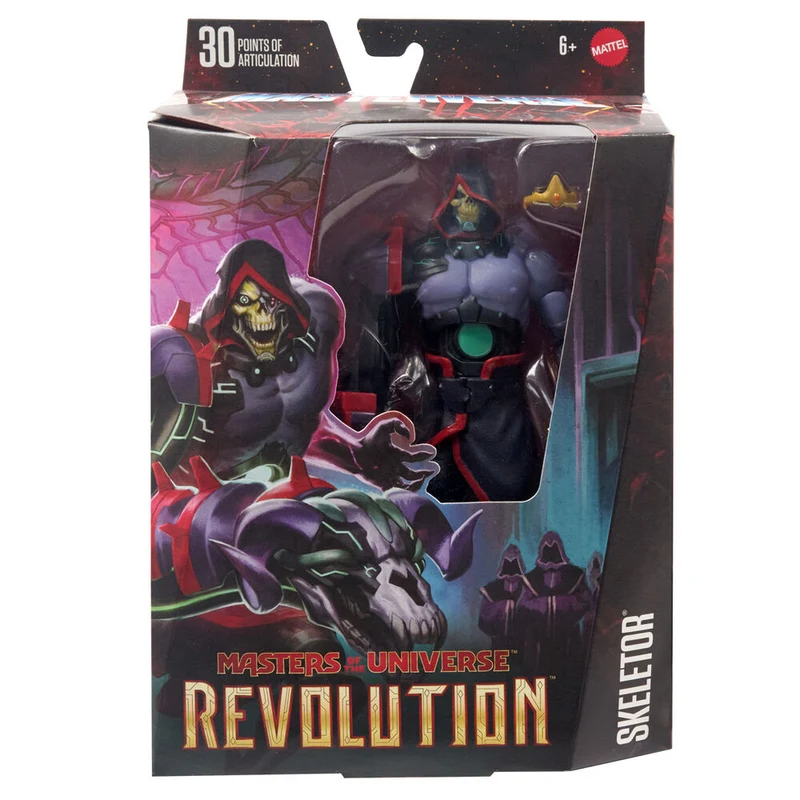Figura Articulada Skeletor Revolution - Masters Of The Universe