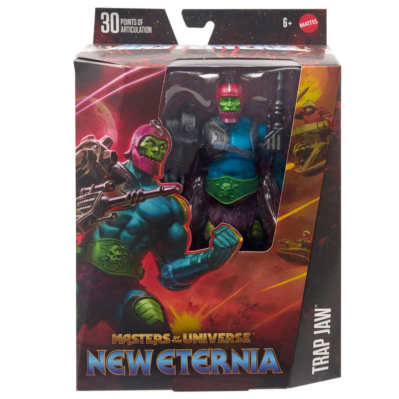 Figura Articulada Trap Jaw - Masters of the Universe New Eternia