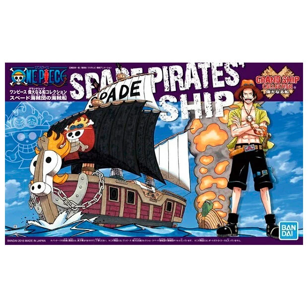 Model Kit Spade Piratas - One Piece Grand Ship Collection 15cm
