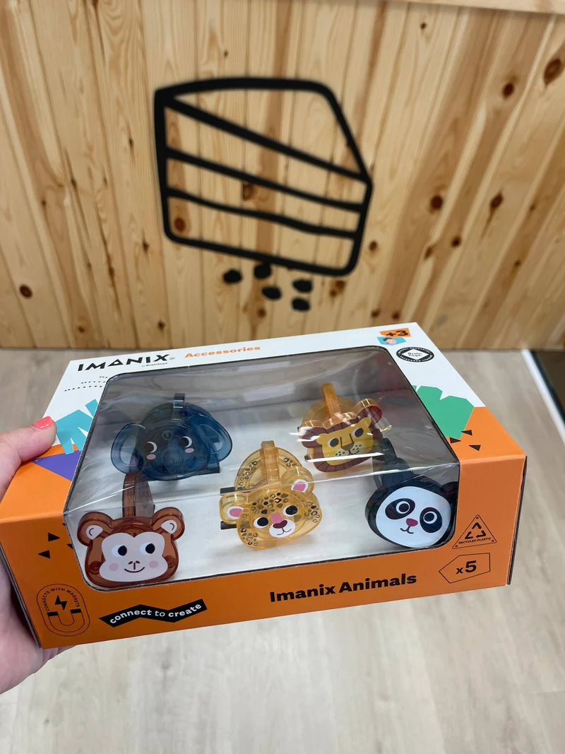 Imanimals Wild Savannah 5 piezas · Braintoys