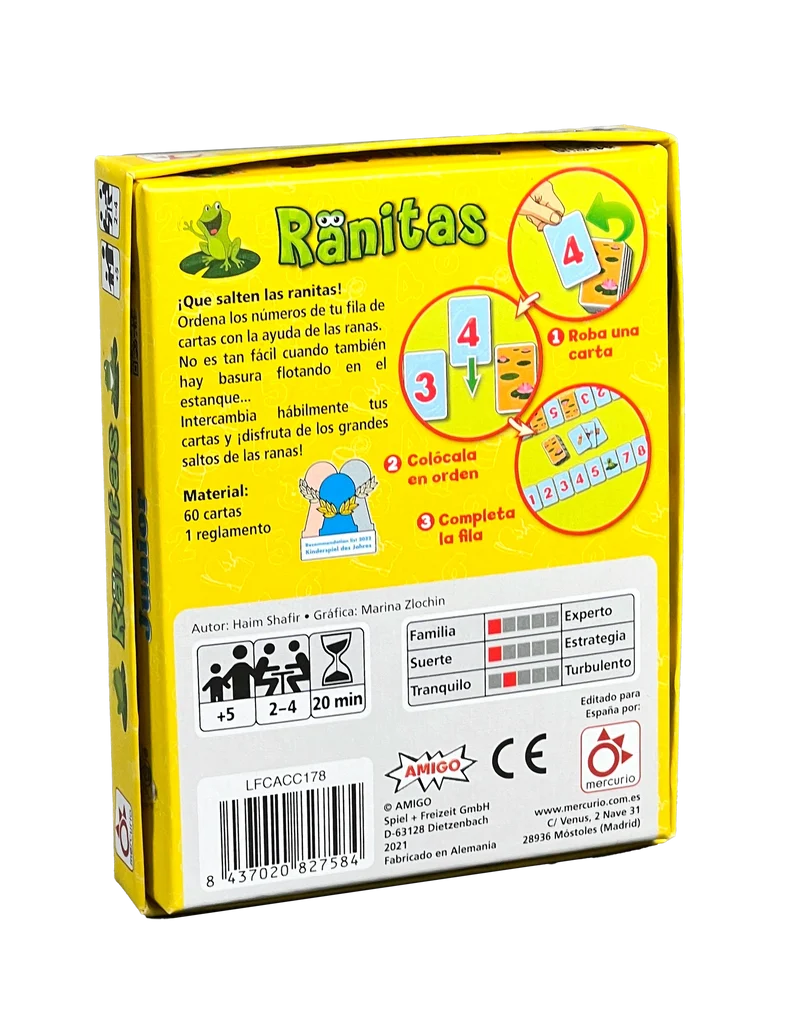 Ranitas · Mercurio