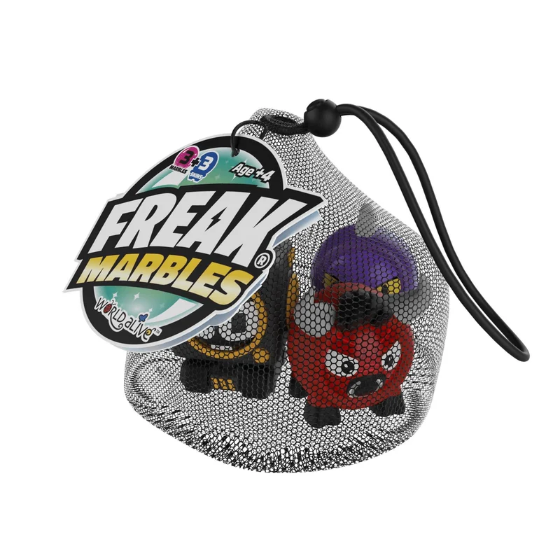 Freak Marbles Set con 3 Canicas