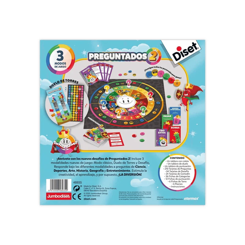Juego de Mesa Preguntados 2