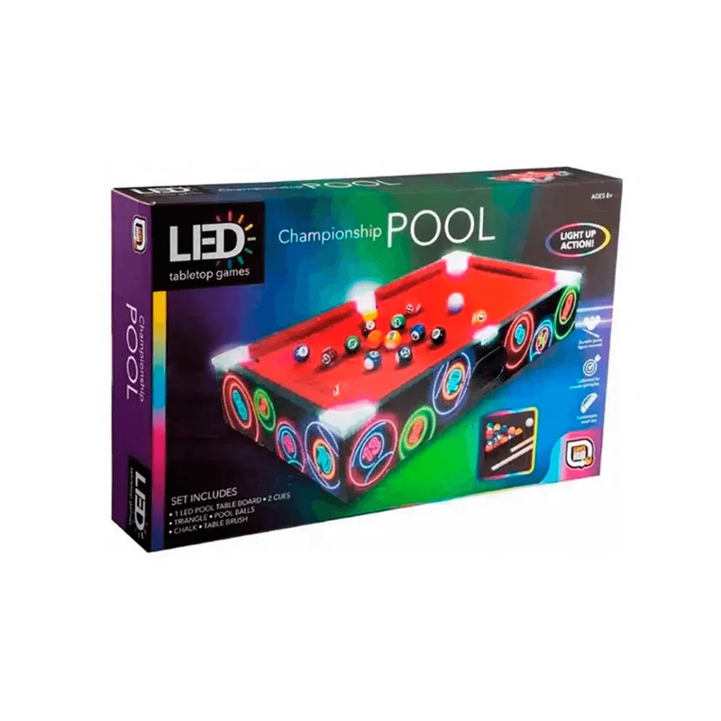 Juego de Mesa LED para Pool de Mesa