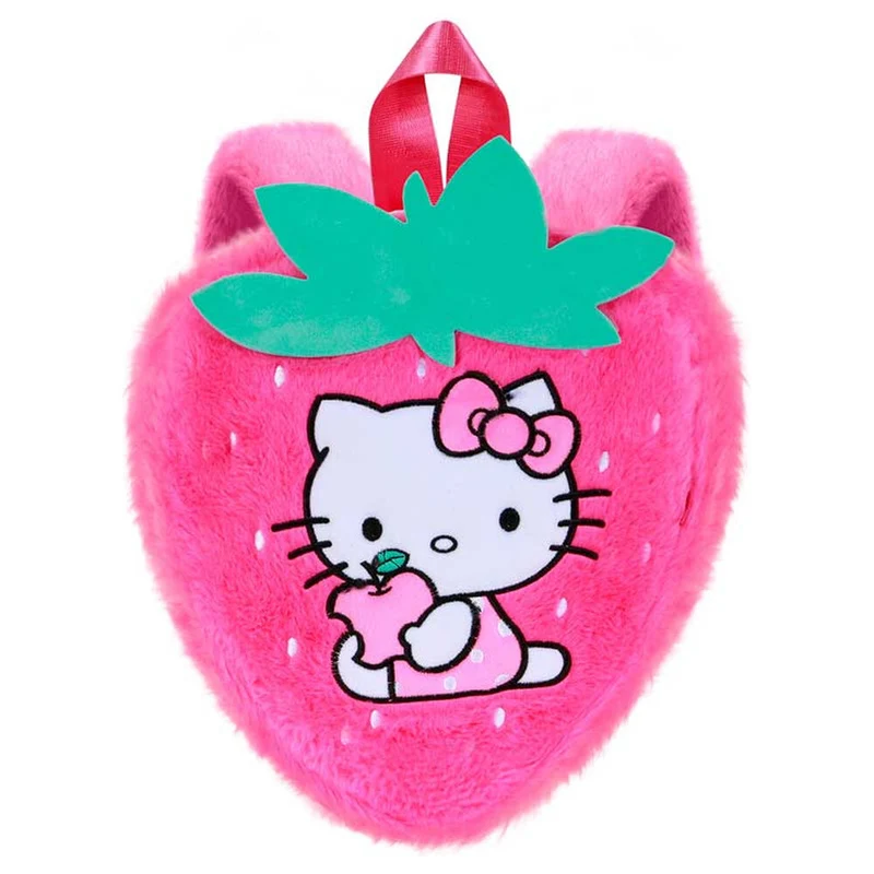 Mochila Peluche Fresa - Hello Kitty