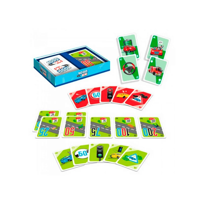 Juego de Cartas 1000 km