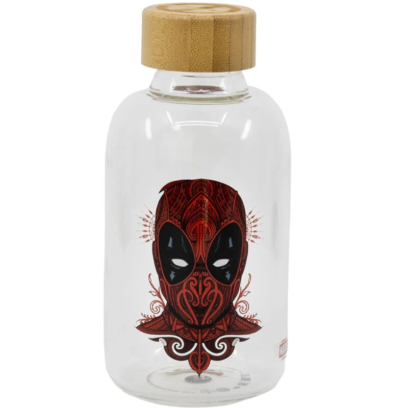Botella de Cristal Deadpool - Marvel 620ml