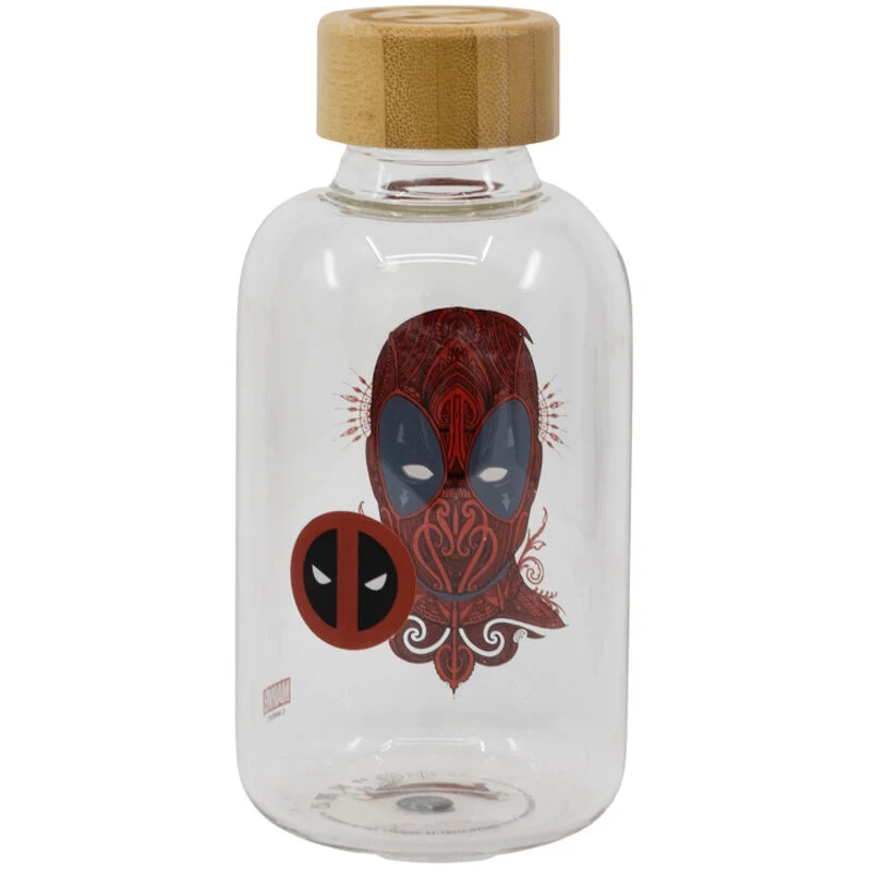 Botella de Cristal Deadpool - Marvel 620ml