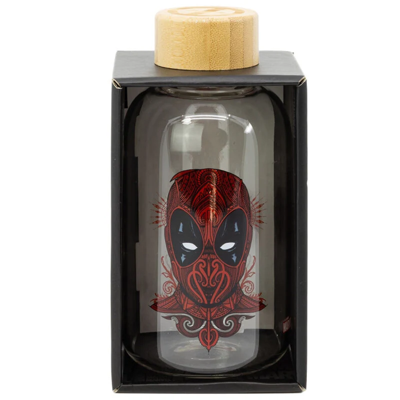 Botella de Cristal Deadpool - Marvel 620ml