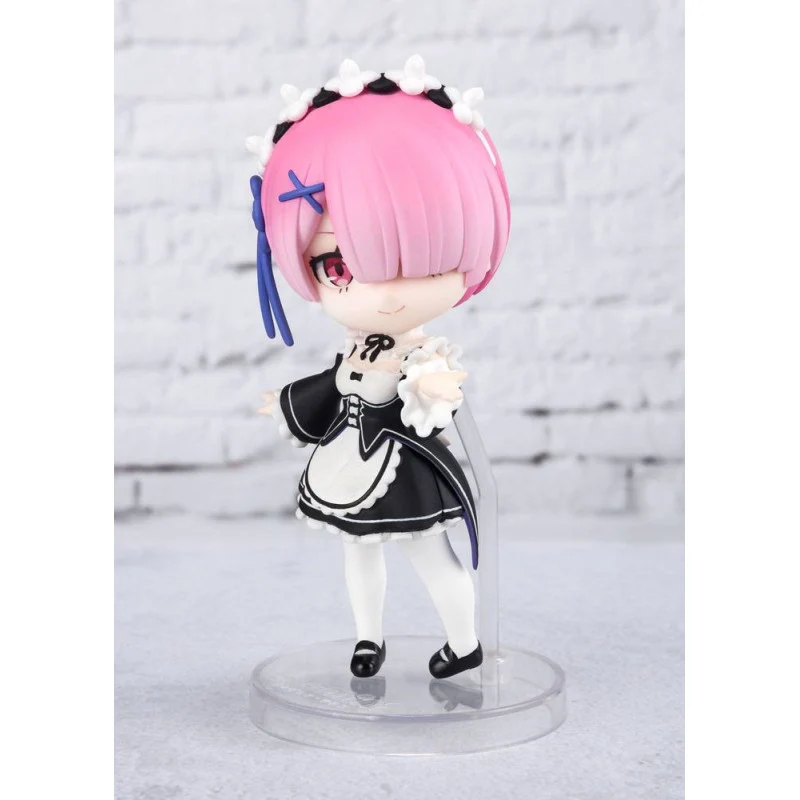 Figura Ram - Re:zero Starting Life In Another World Figuarts Mini 9cm