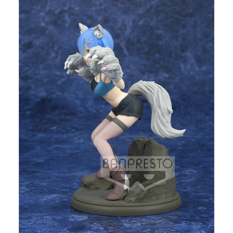 Figura Ram - Re:zero Starting Life In Another World Espresto Monster Motions 18cm