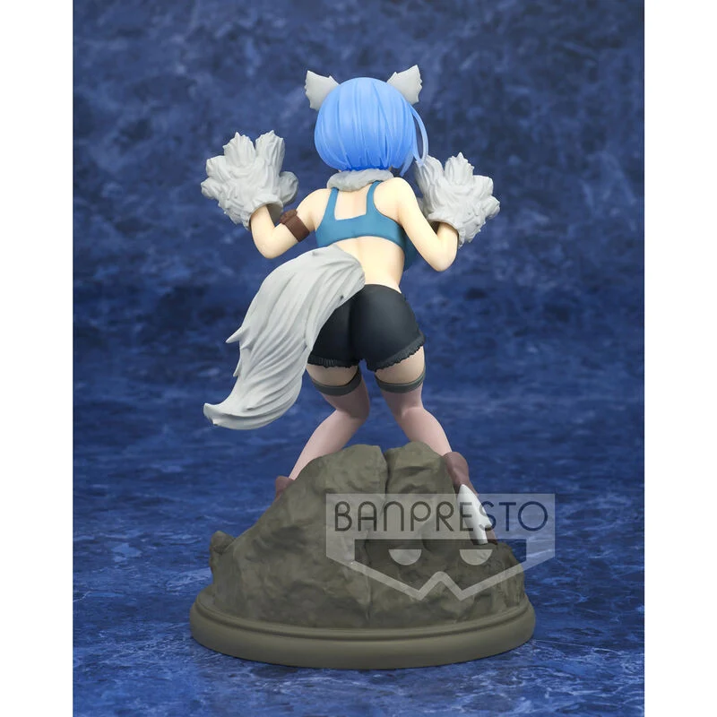 Figura Ram - Re:zero Starting Life In Another World Espresto Monster Motions 18cm