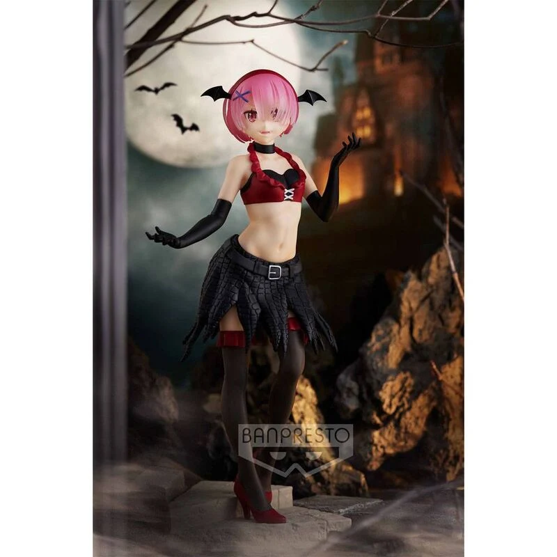 Figura Ram - Re:zero Starting Life In Another World Espresto Monster Motions 22cm