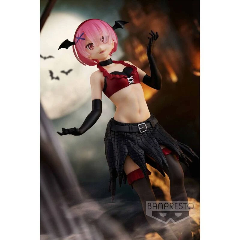 Figura Ram - Re:zero Starting Life In Another World Espresto Monster Motions 22cm