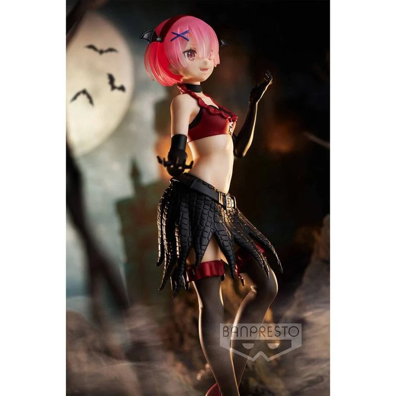 Figura Ram - Re:zero Starting Life In Another World Espresto Monster Motions 22cm