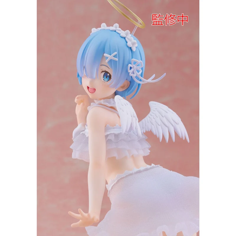 Figura Rem - Re:zero Starting Life In Another World Pretty Angel 15cm