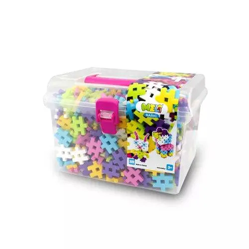 Bloques Meli · Basic Travel Box 500 piezas Pastel