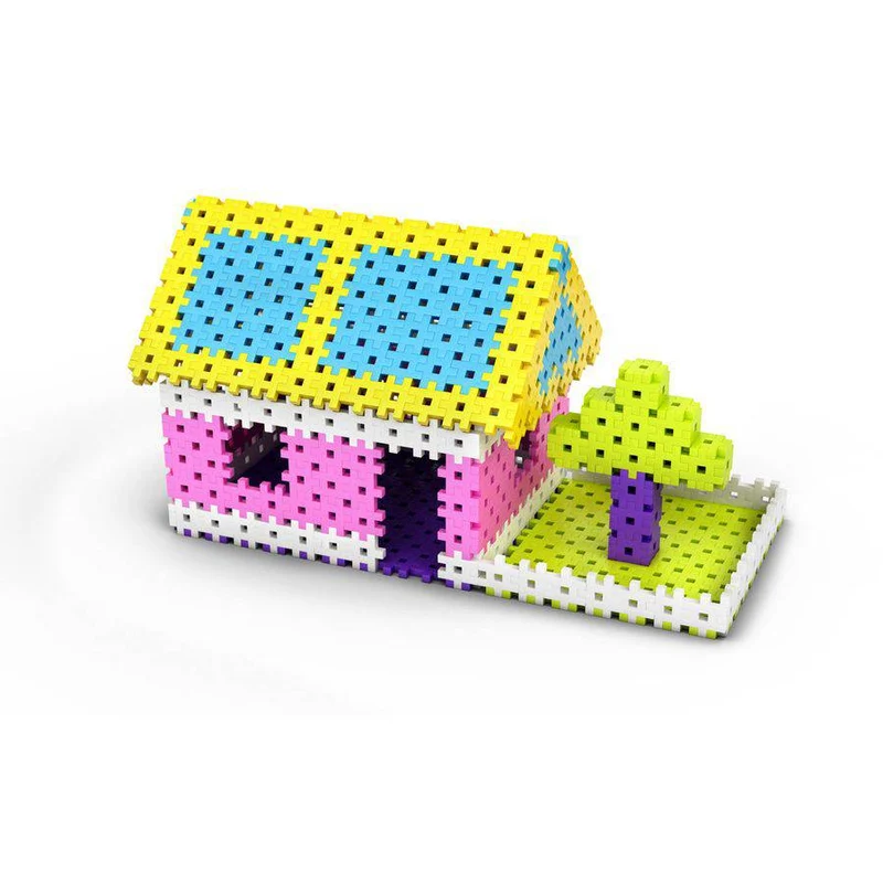 Bloques Meli · Basic Travel Box 500 piezas Pastel