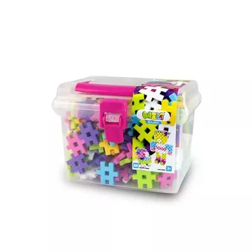 Bloques Meli · Basic Travel Box 250 piezas Pastel
