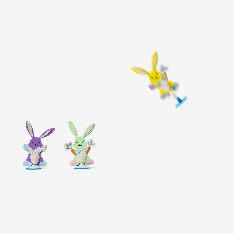 DIY jumping animals