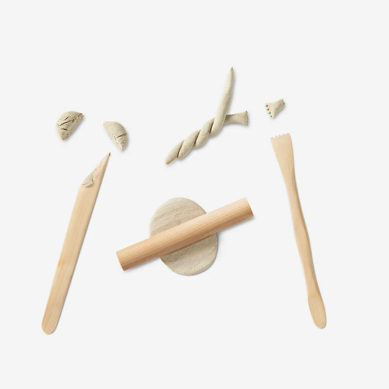 Self hardening hobby clay