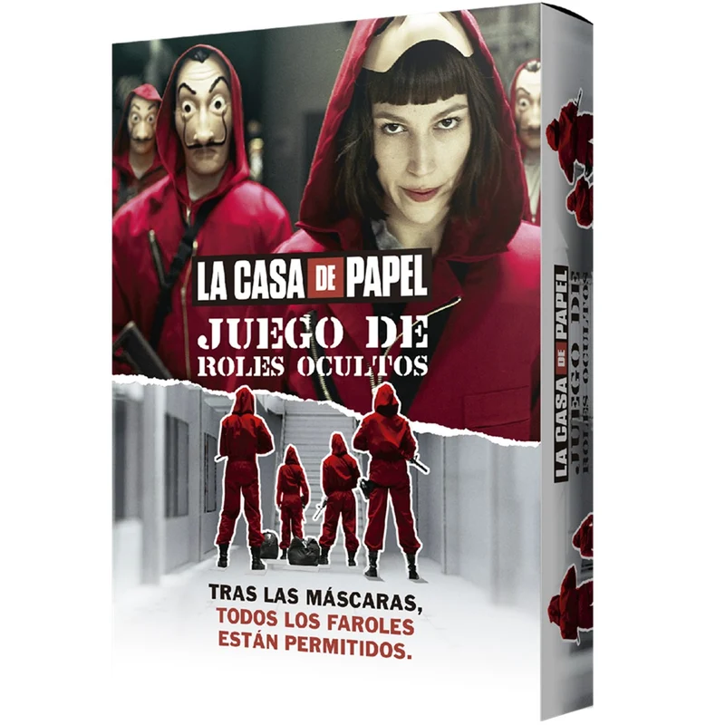 Juego de Mesa La Casa de Papel: Roles Ocultos