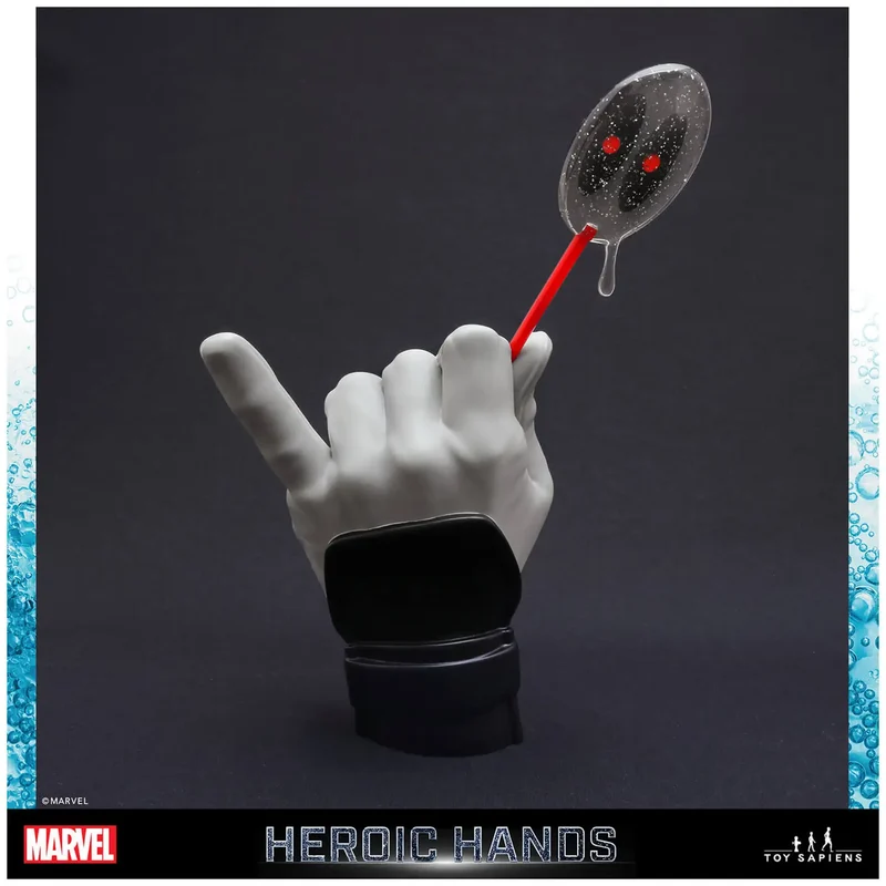 Estatua Heroic Hans Blanca Deadpool - Marvel 26cm