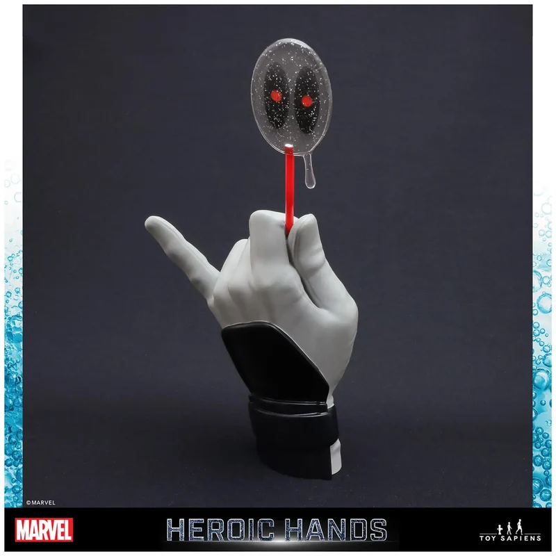 Estatua Heroic Hans Blanca Deadpool - Marvel 26cm