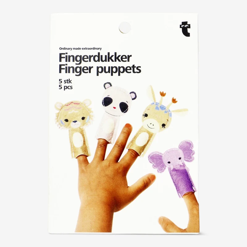 Finger puppets. 5 pcs