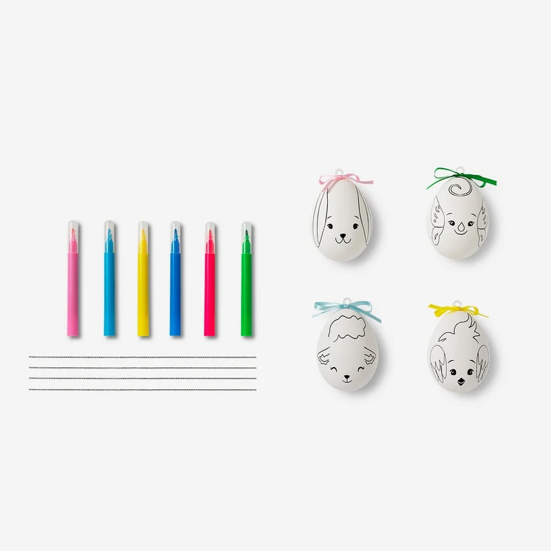 Paint-your-own eggs