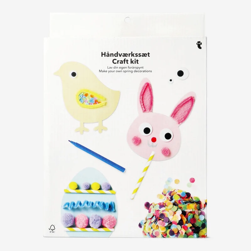 Craft kit. Make your own spring decorations
