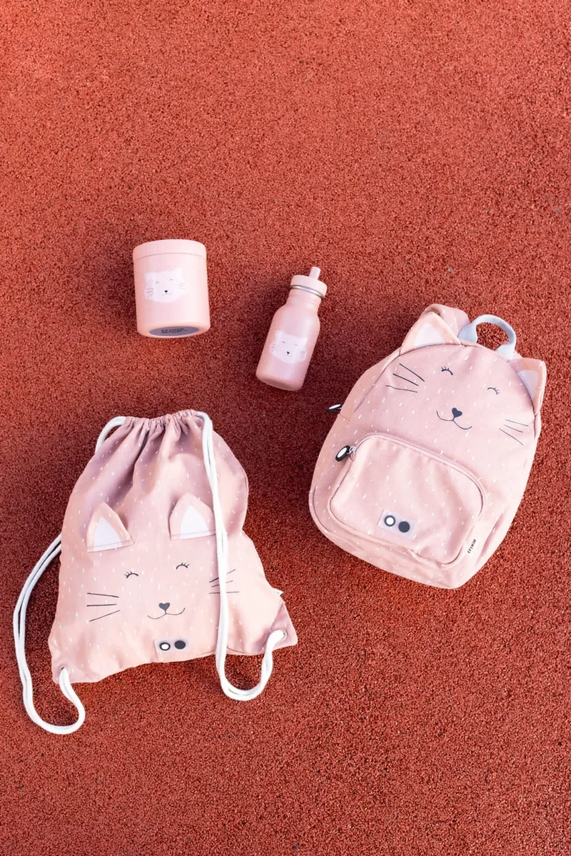 Mochila Saquito de Tela Mr. Cat · Trixie