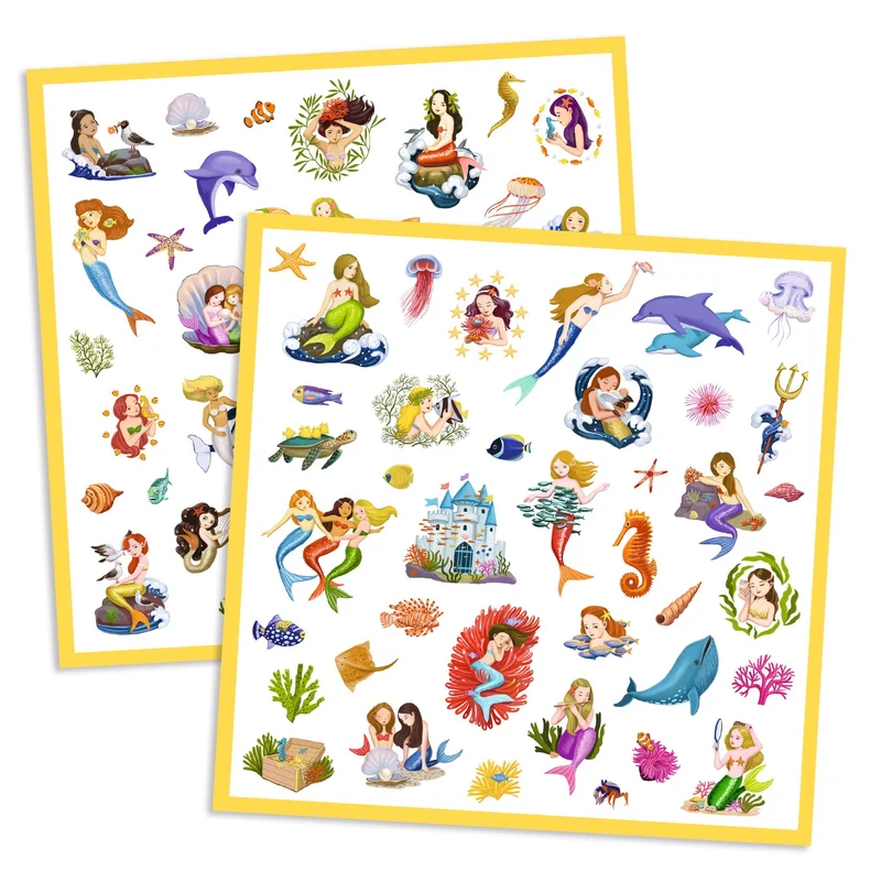 Pegatinas Sirenas · Djeco