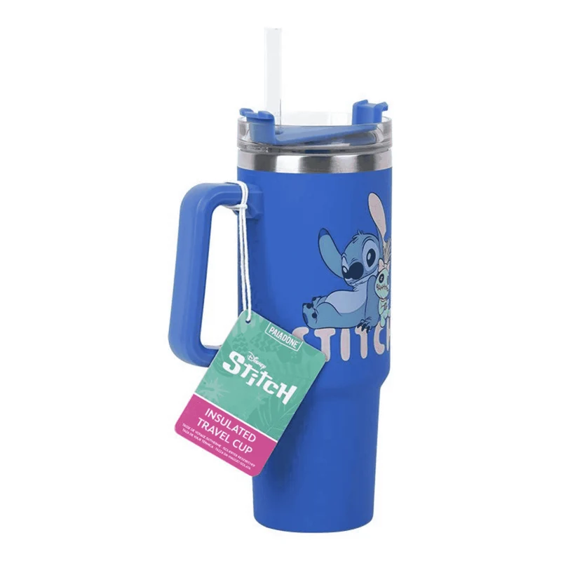 Taza de viaje térmica Stitch 900 ml