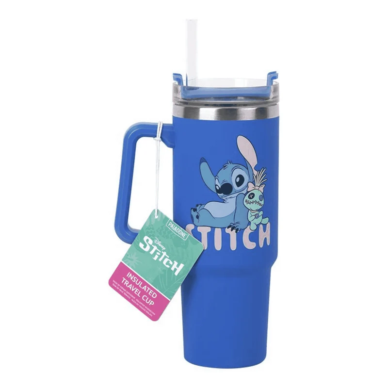 Taza de viaje térmica Stitch 900 ml