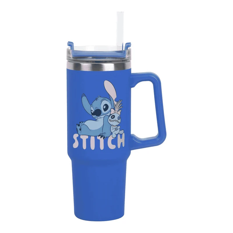 Taza de viaje térmica Stitch 900 ml