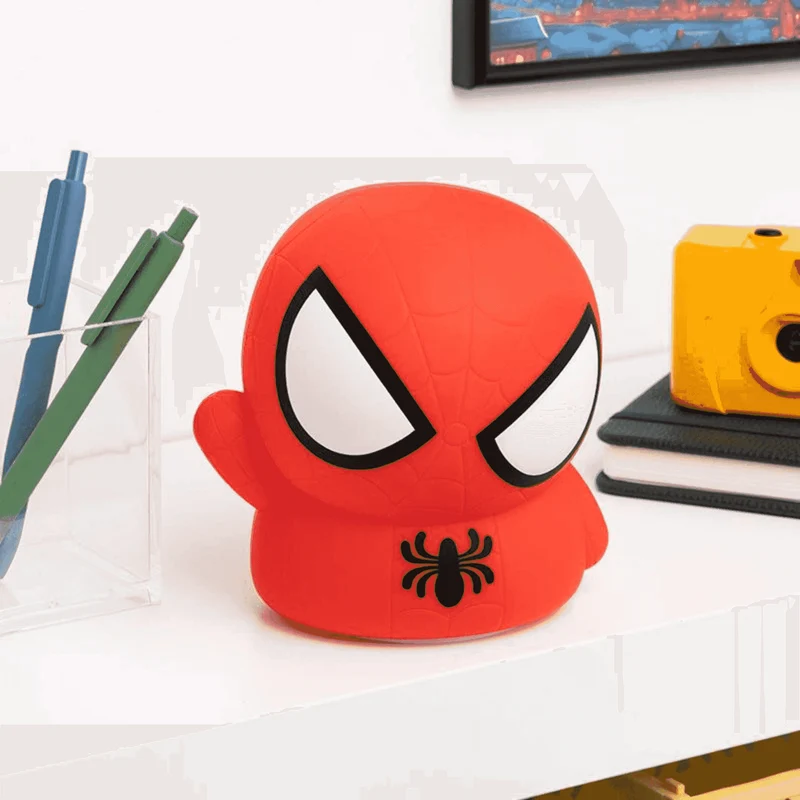 Lámpara de Silicona Recargable de Spider-Man