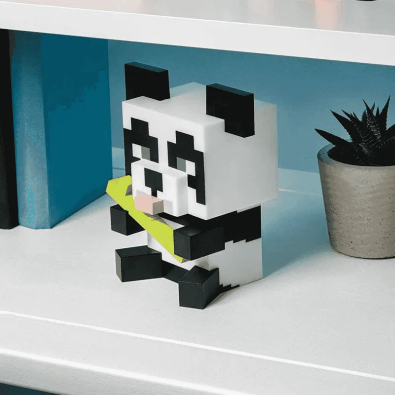 Lámpara Panda Minecraft 15 cm