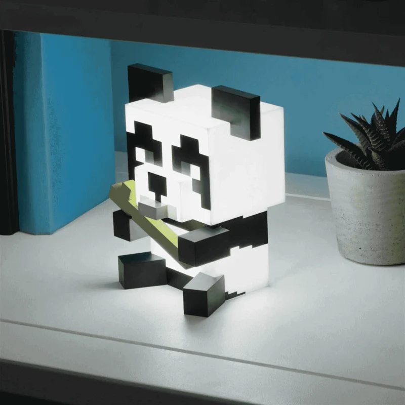 Lámpara Panda Minecraft 15 cm