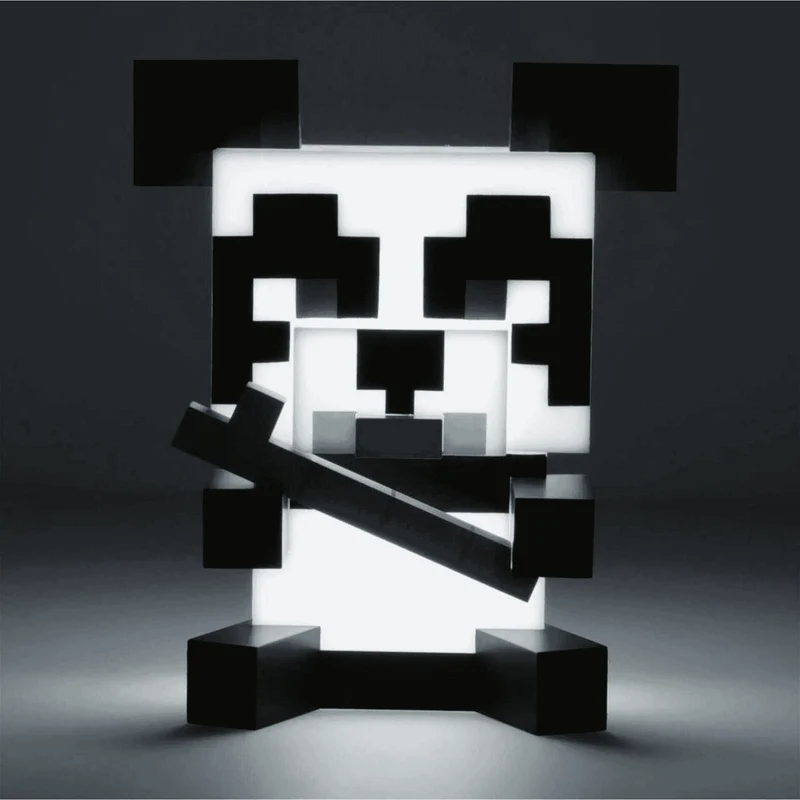 Lámpara Panda Minecraft 15 cm