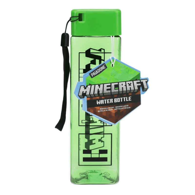 Botella de Agua Creeper Minecraft 500 ml
