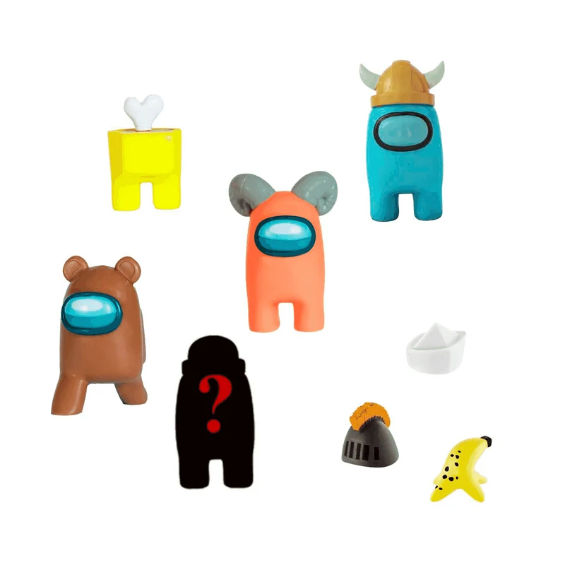 Among Us Serie 2 Pack 5 En Blister Diferentes Modelos