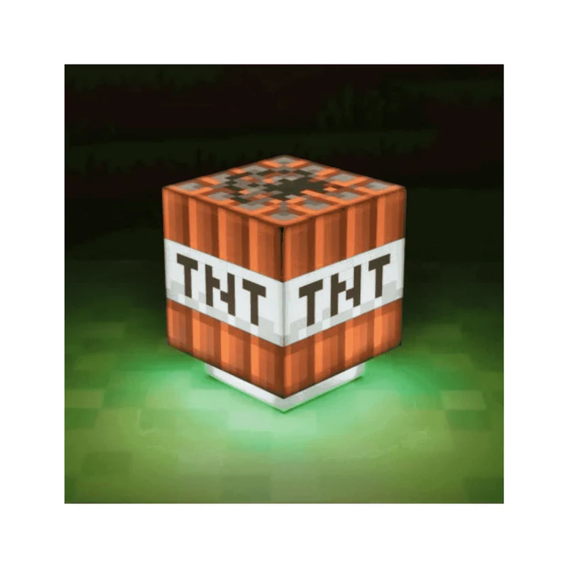 Lámpara Minecraft TNT 3D con sonido – Paladone