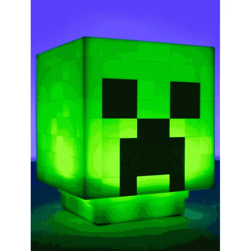 Lámpara Minecraft Creeper con sonido 11 cm